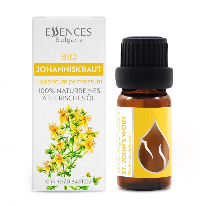 Organic St. John’s Wort - 100% pure and natural esssential oil (10ml)