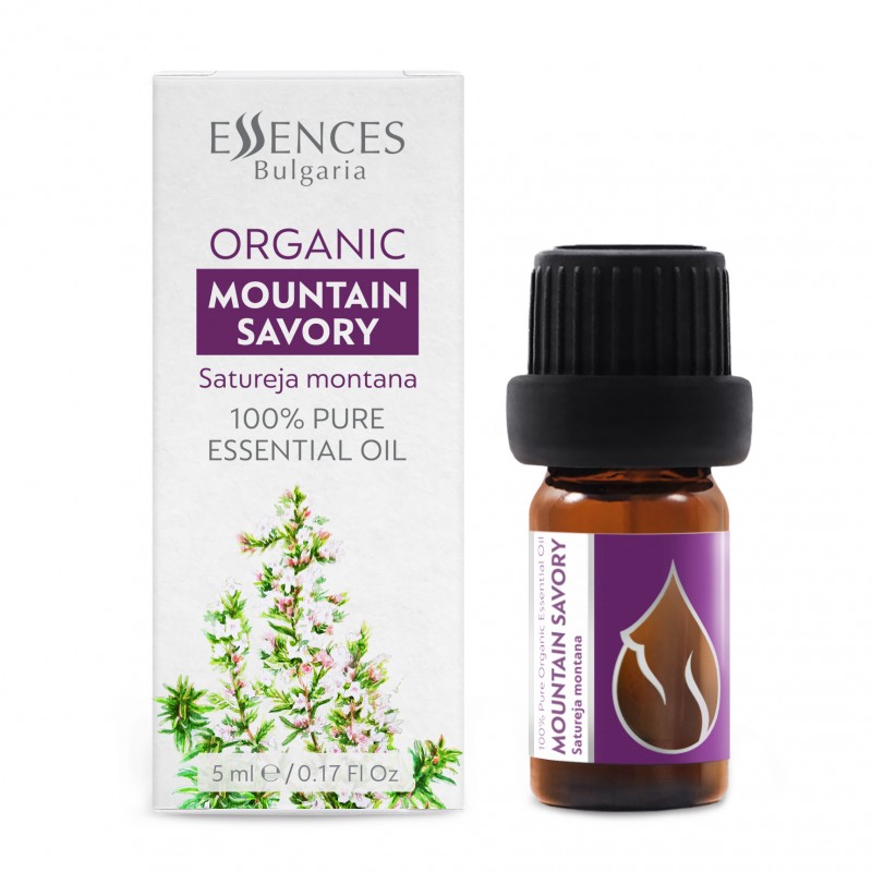 Organic Mountain Savory - 100% pure and natural essential oil (5ml)