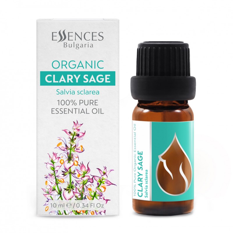 Organic Clary Sage - 100% pure and natural essential oil (10ml)